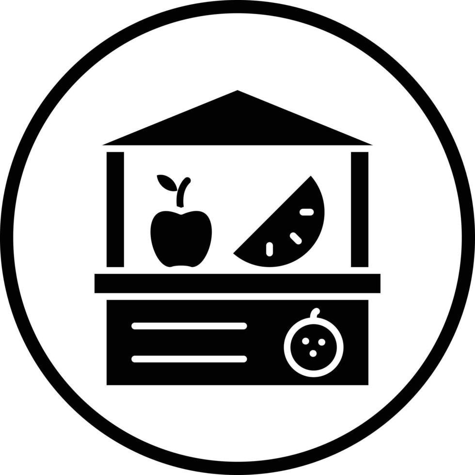 Obst Wagen Vektor Symbol Design