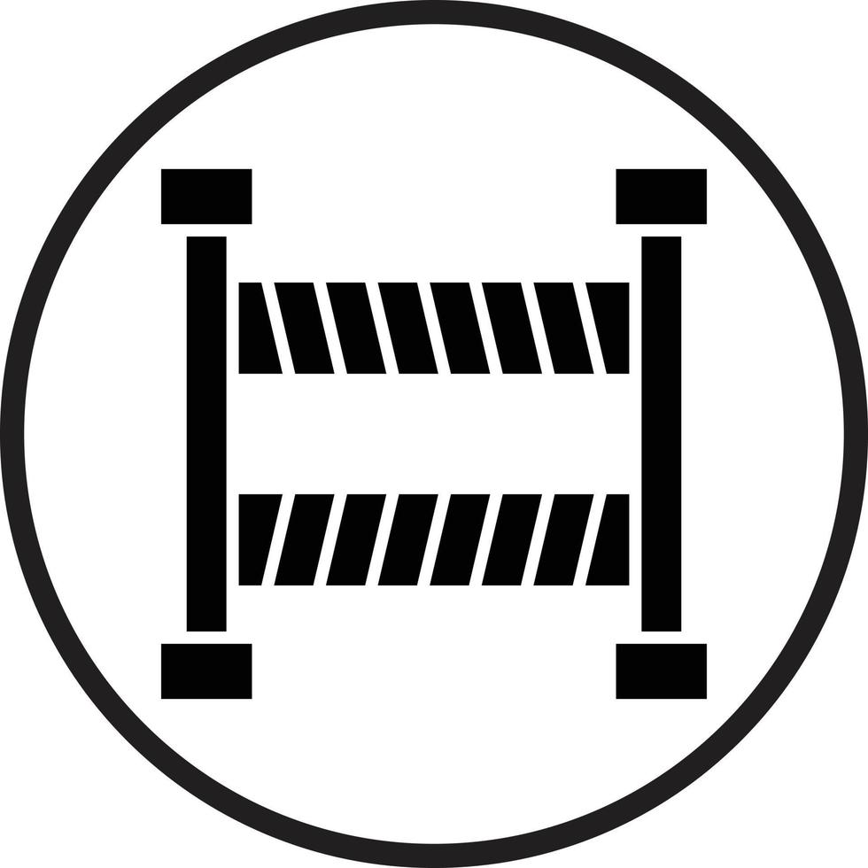 barriär vektor ikon design