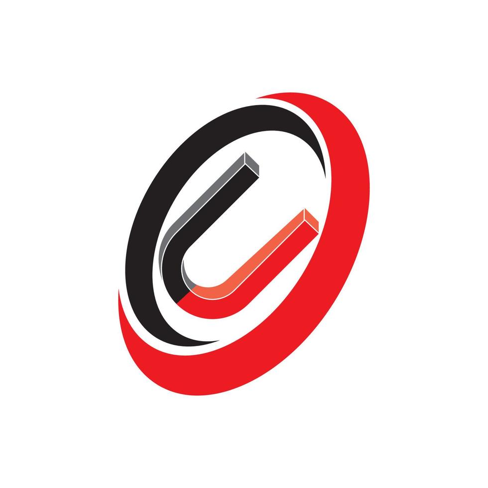 Magnet Symbol Symbol, Logo Illustration Design Vorlage vektor