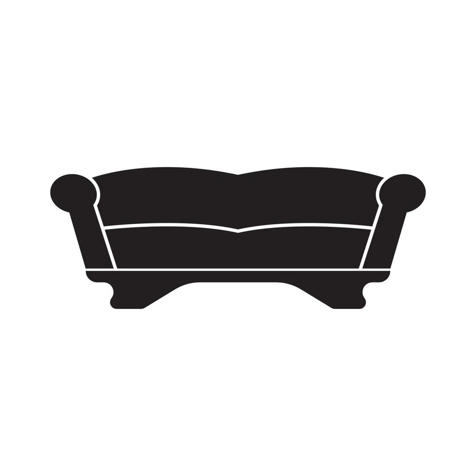 Sofa Stuhl Logo Symbol, Abbildung Design Vorlage vektor