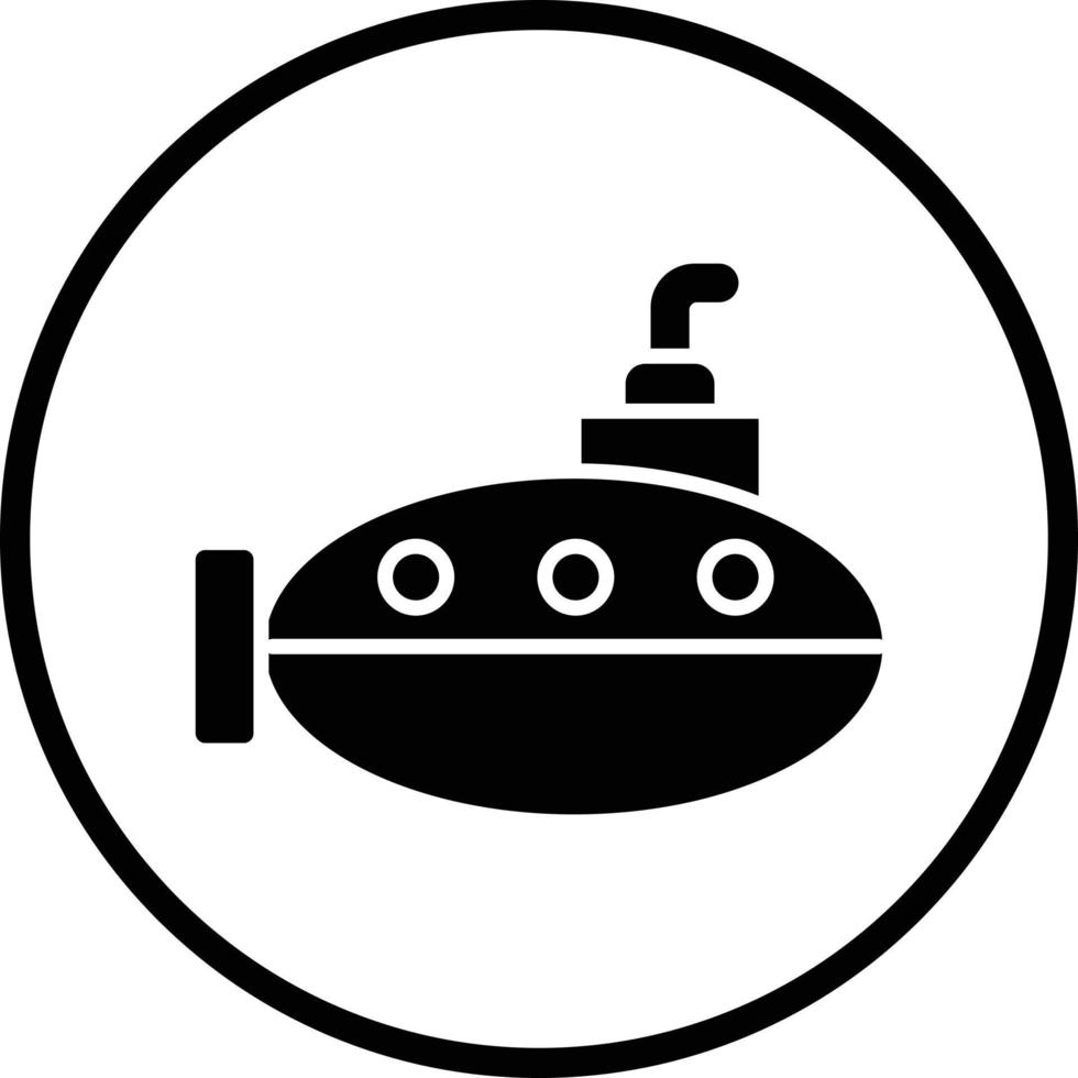 U-Boot-Vektor-Icon-Design vektor