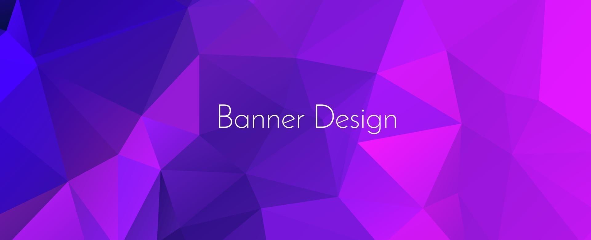 abstrakt elegant geometrisk dekorativ design banner bakgrund vektor