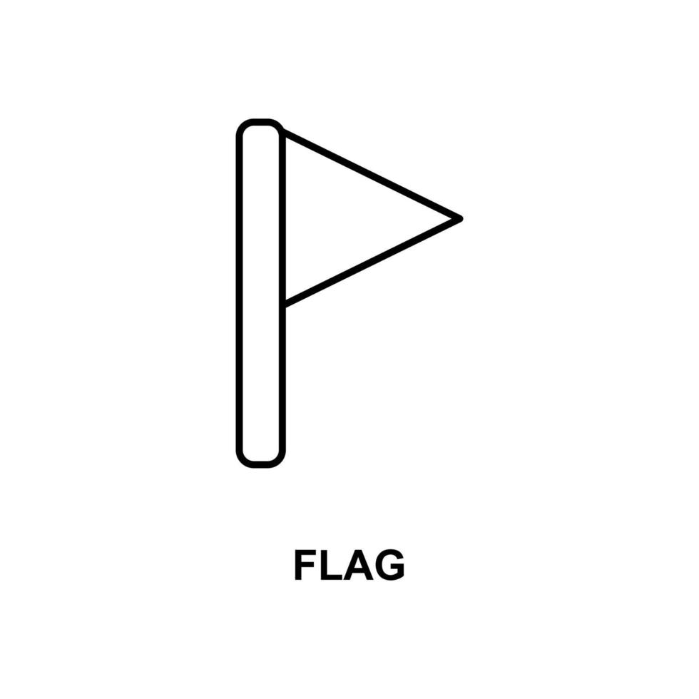 Flaggenvektorsymbol vektor