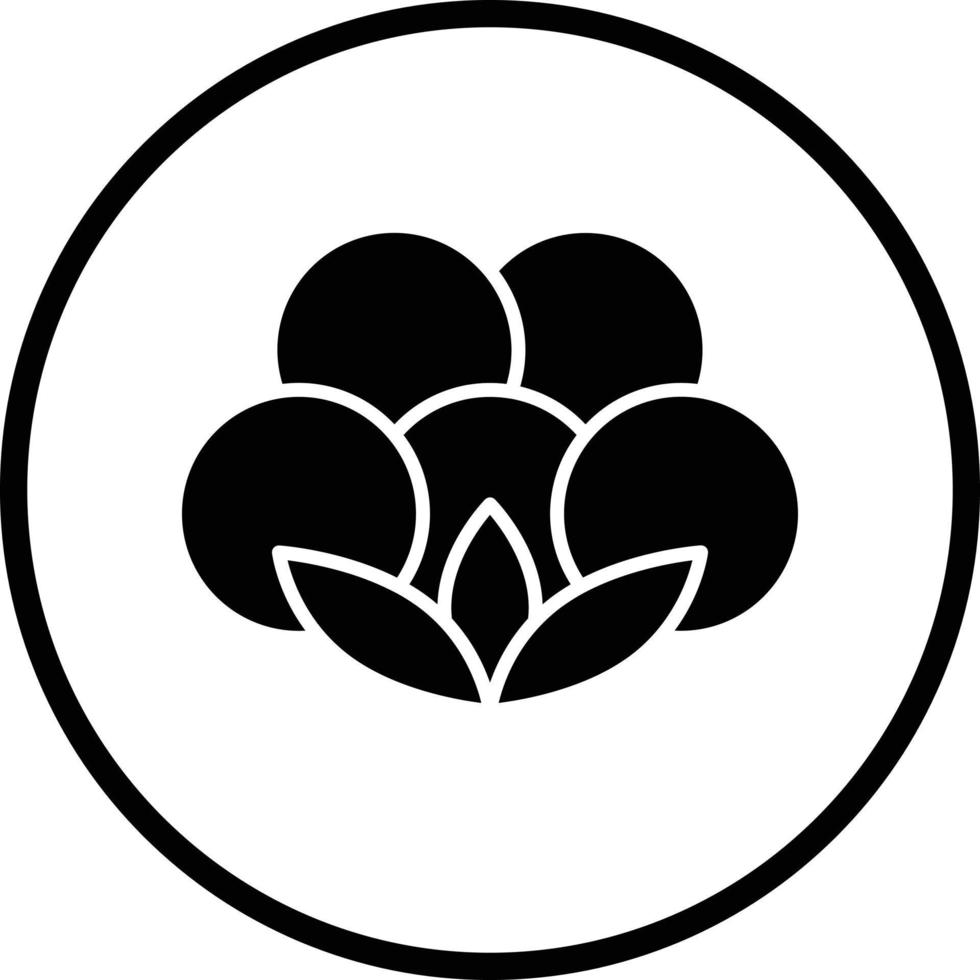 Baumwolle Vektor Symbol Design