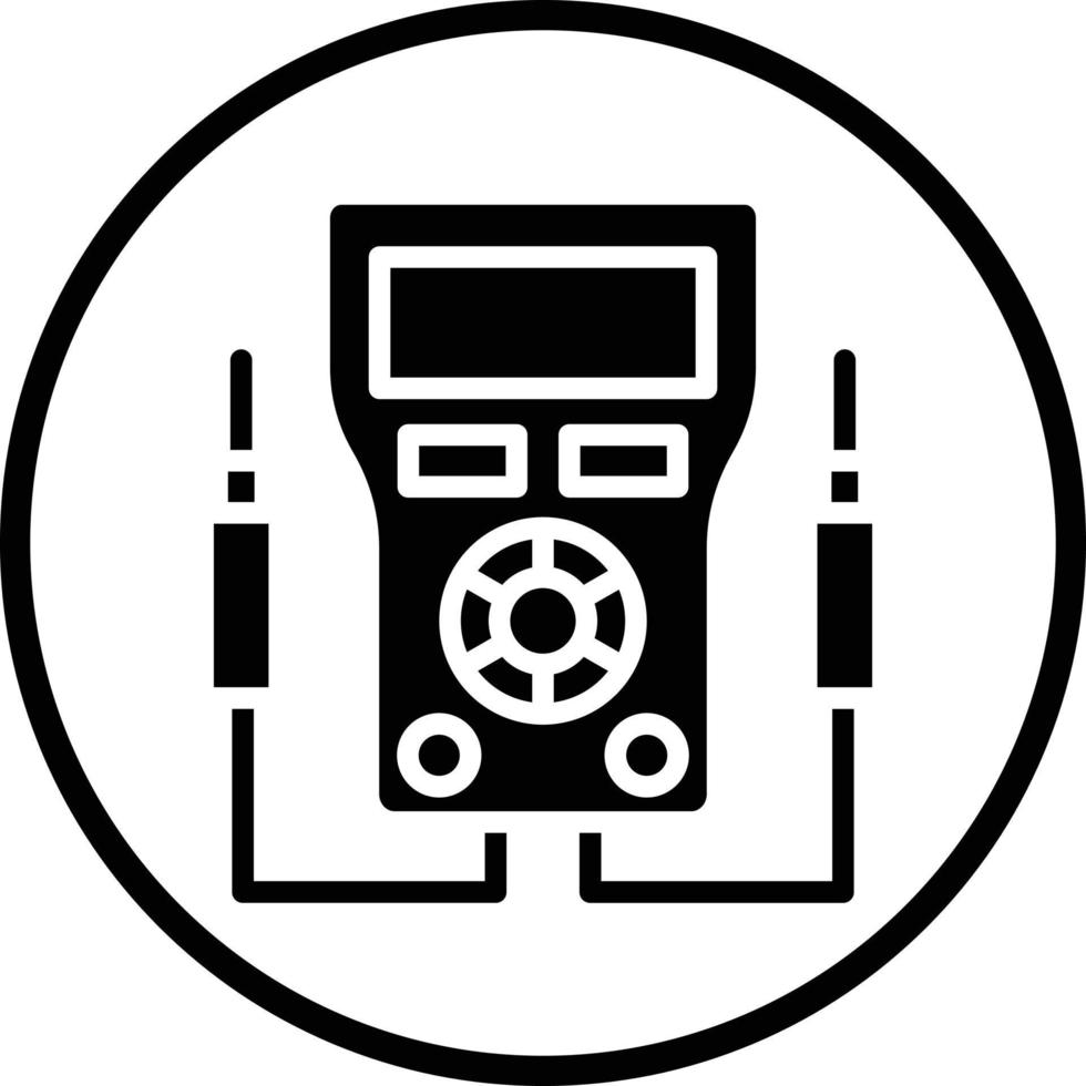 Voltmeter Vektor Symbol Design