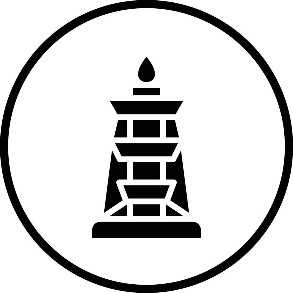Bohrturm Vektor Symbol Design