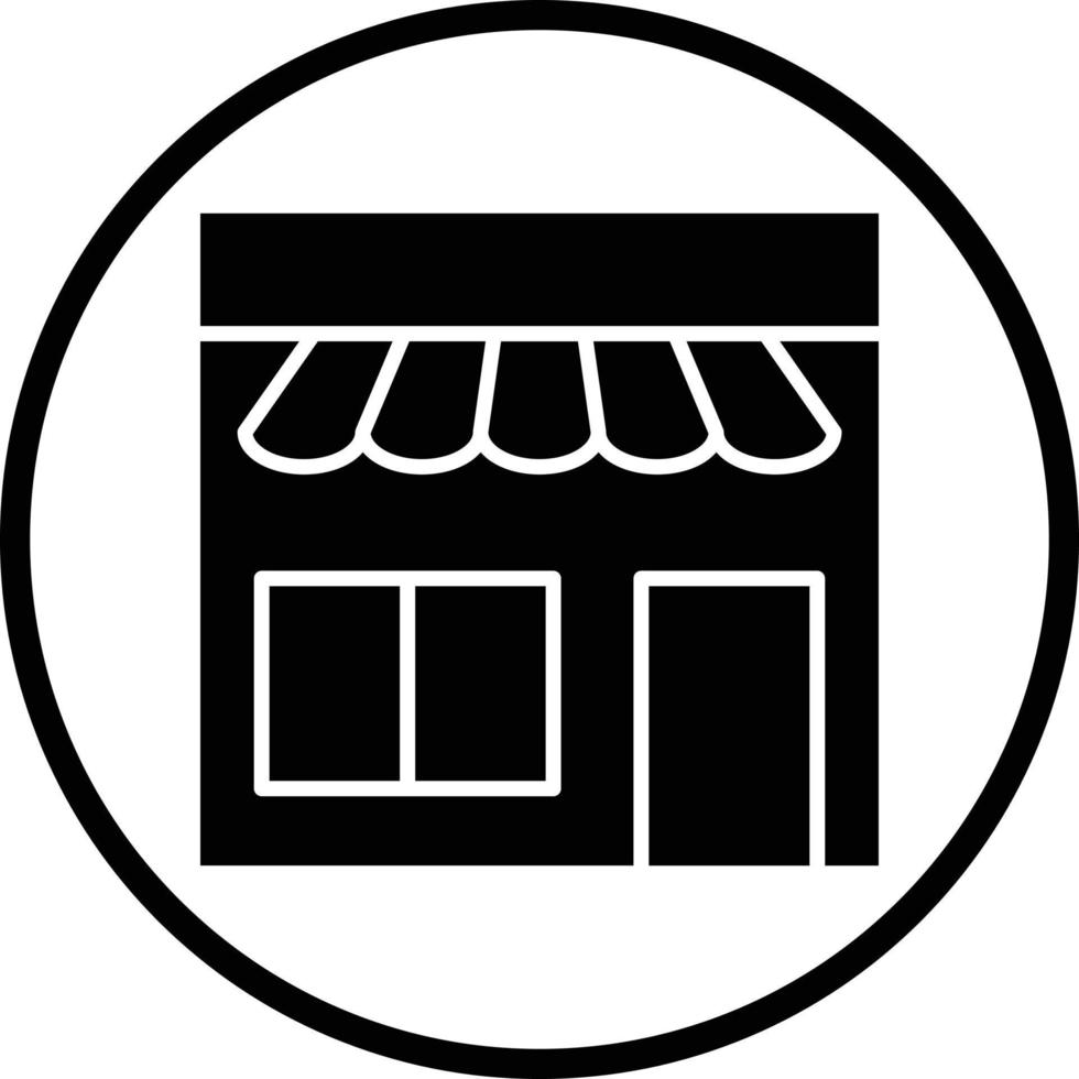 Shop-Vektor-Icon-Design vektor