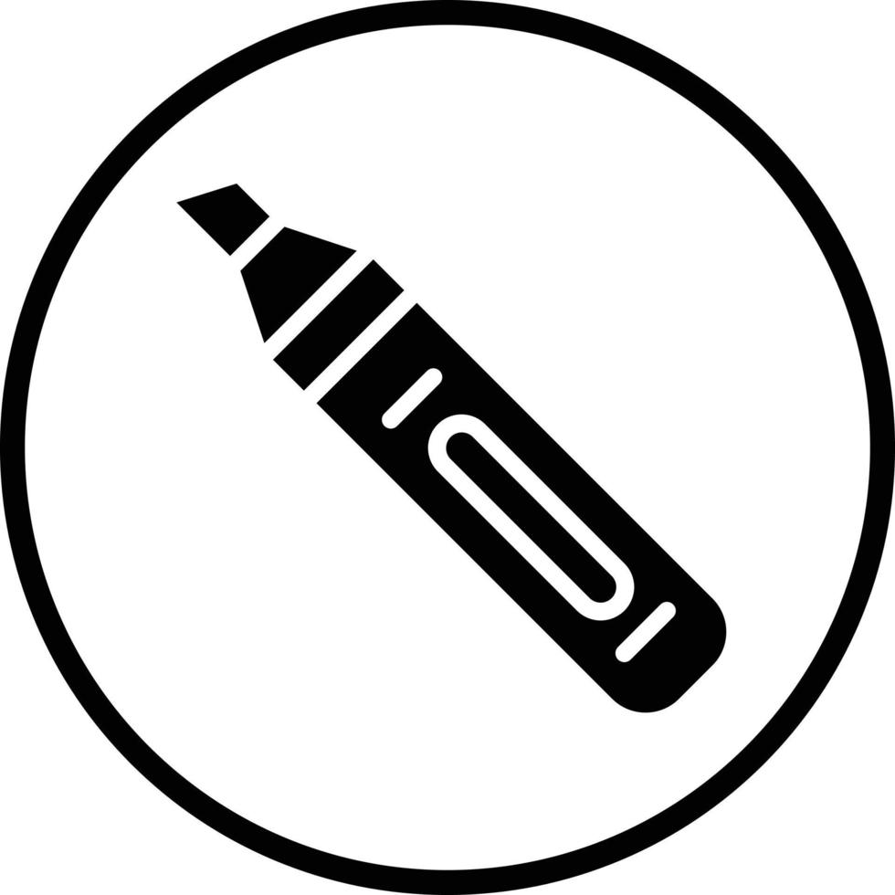 Marker-Vektor-Icon-Design vektor