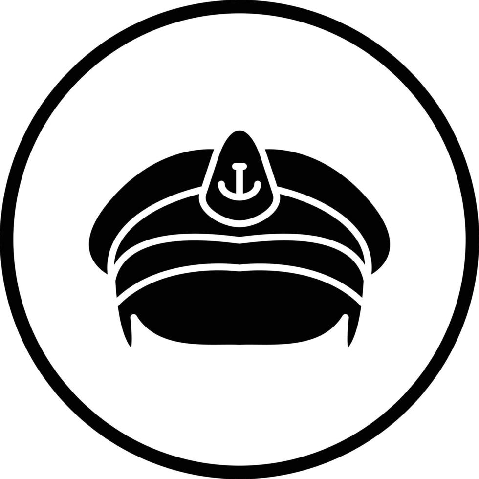 Matrose Hut Vektor Symbol Design