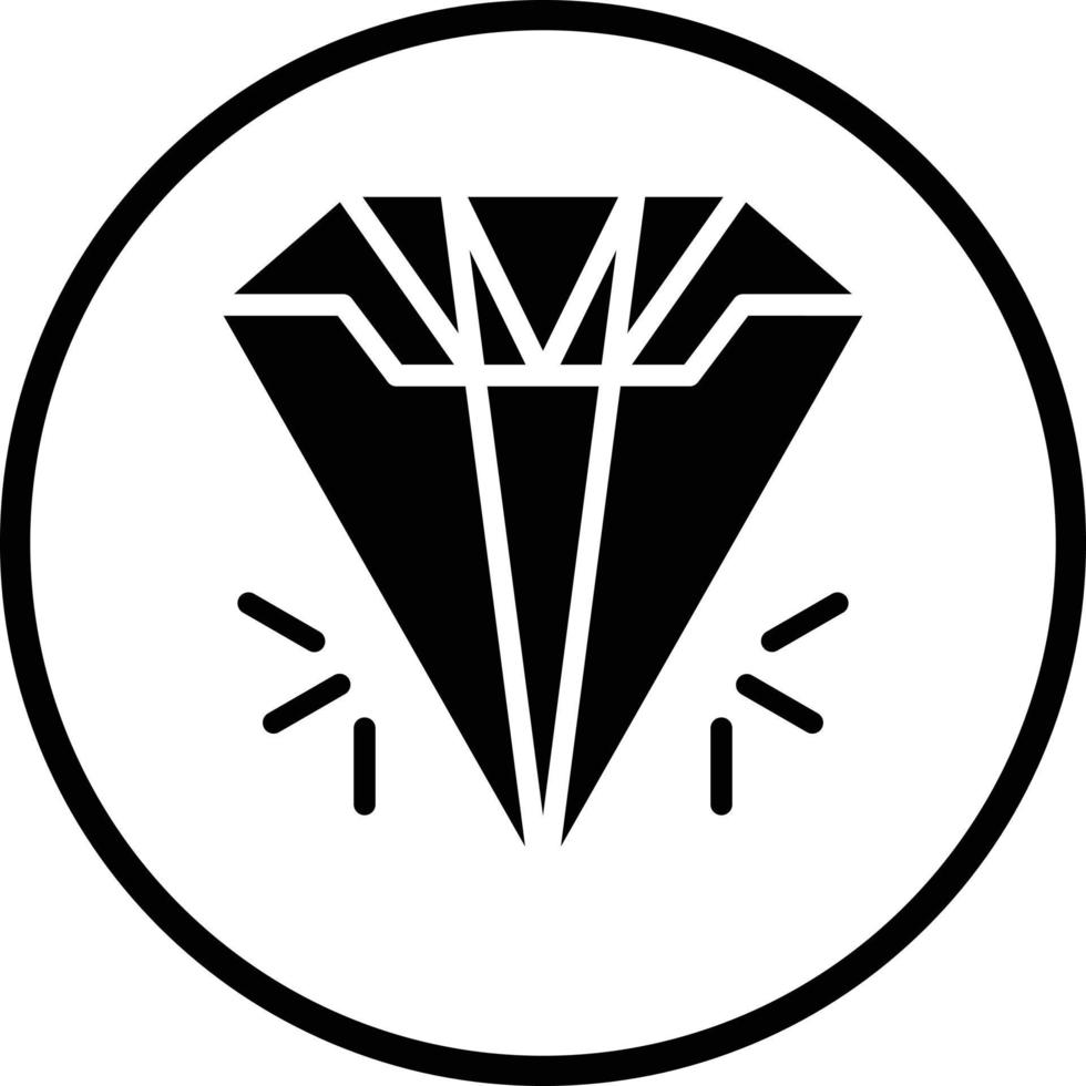 diamant vektor ikon design