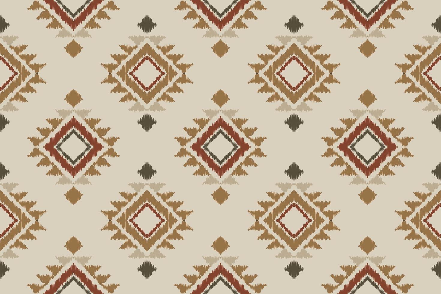 ikat mönster, motiv ikat aztec folk broderi, orientalisk etnisk geometri ikat sömlös mönster traditionell. digital fil design för skriva ut textur, tyg, saree, sari, matta, matta, batik vektor