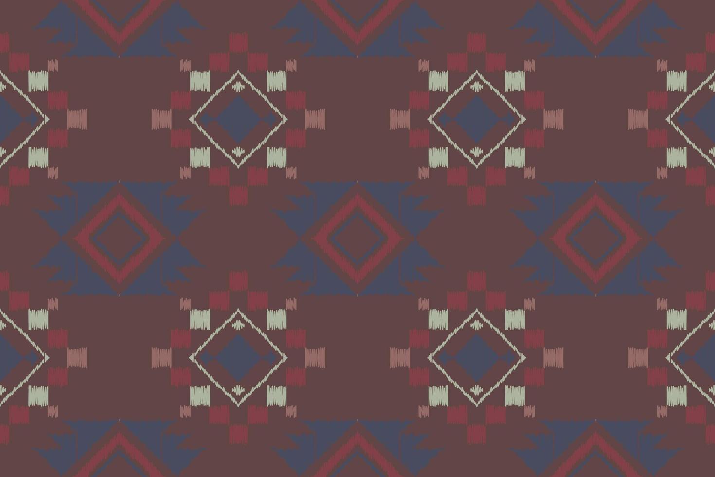 ikat mönster, motiv ikat aztec folk broderi, mexikansk aztec geometrisk romb konst prydnad skriva ut. digital fil design för skriva ut textur, tyg, saree, sari, matta, matta, batik vektor