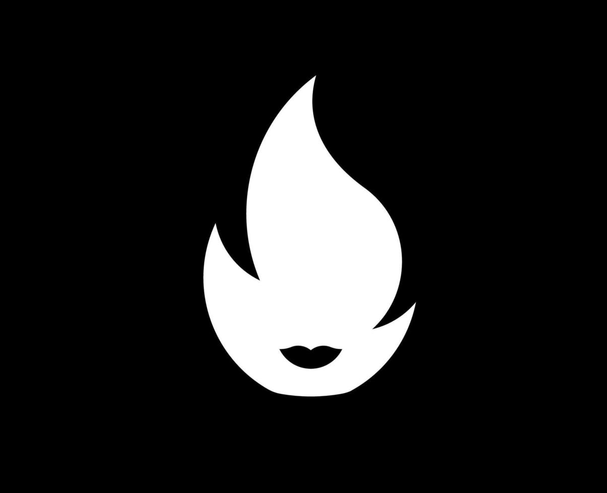 Paris 2024 Logo Weiß olympisch Spiele Symbol abstrakt Design Vektor Illustration mit schwarz Hintergrund
