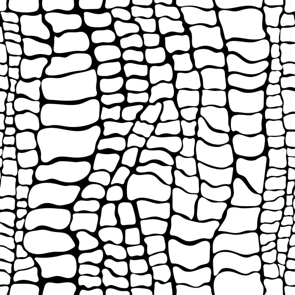 reptil hud sömlös mönster vektor