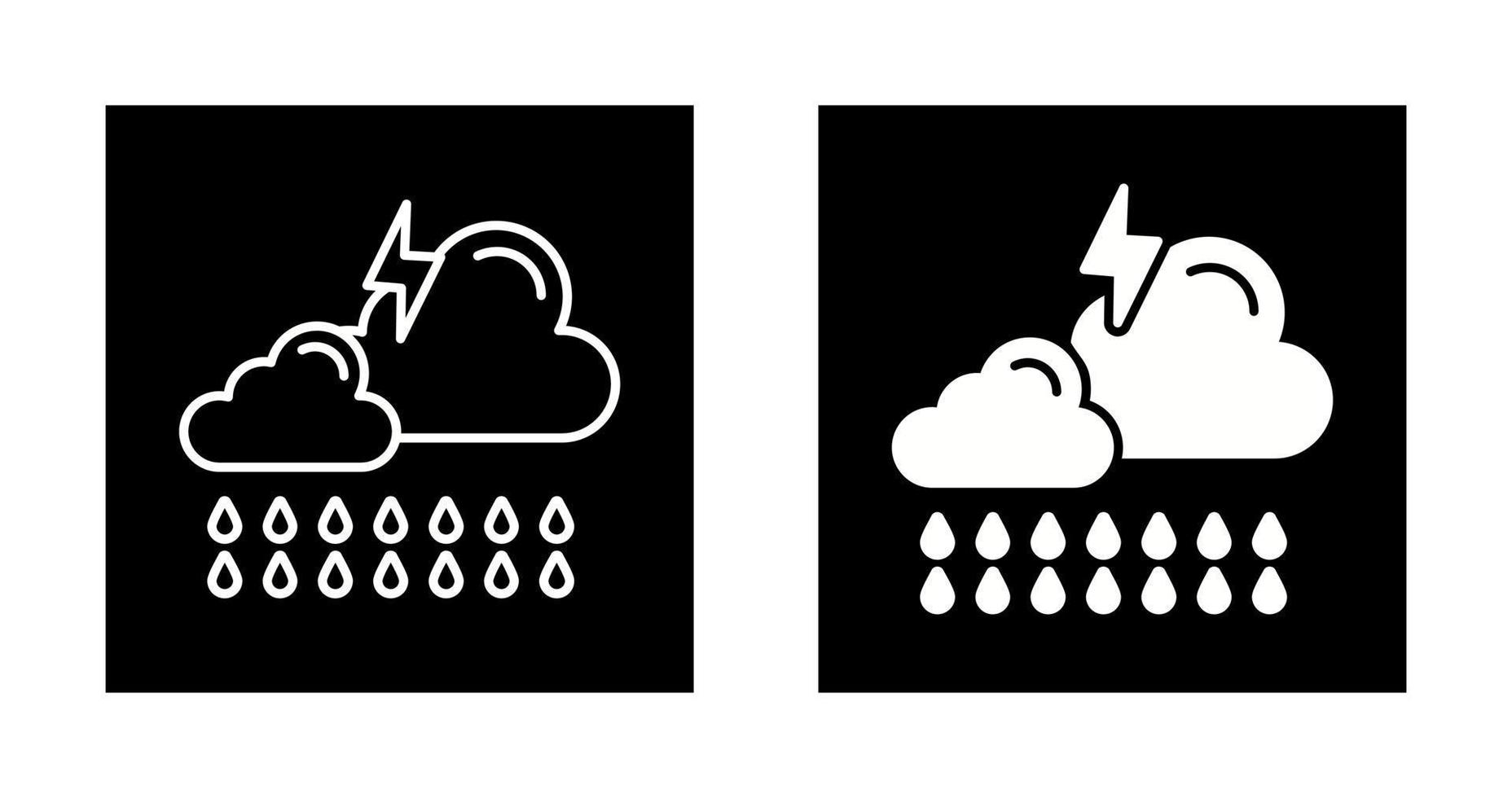 Symbol für Sturmvektor vektor