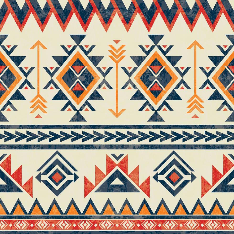 inföding mönster amerikan stam- indisk prydnad mönster geometrisk etnisk textil- textur stam- aztec mönster navajo mexikansk tyg sömlös vektor dekoration mode