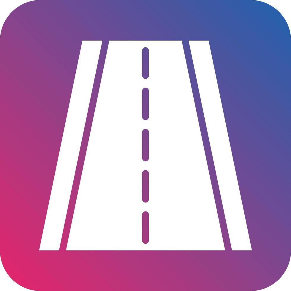 motorväg ikon vektor design