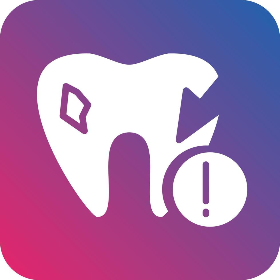 Zahn Problem Symbol Vektor Design