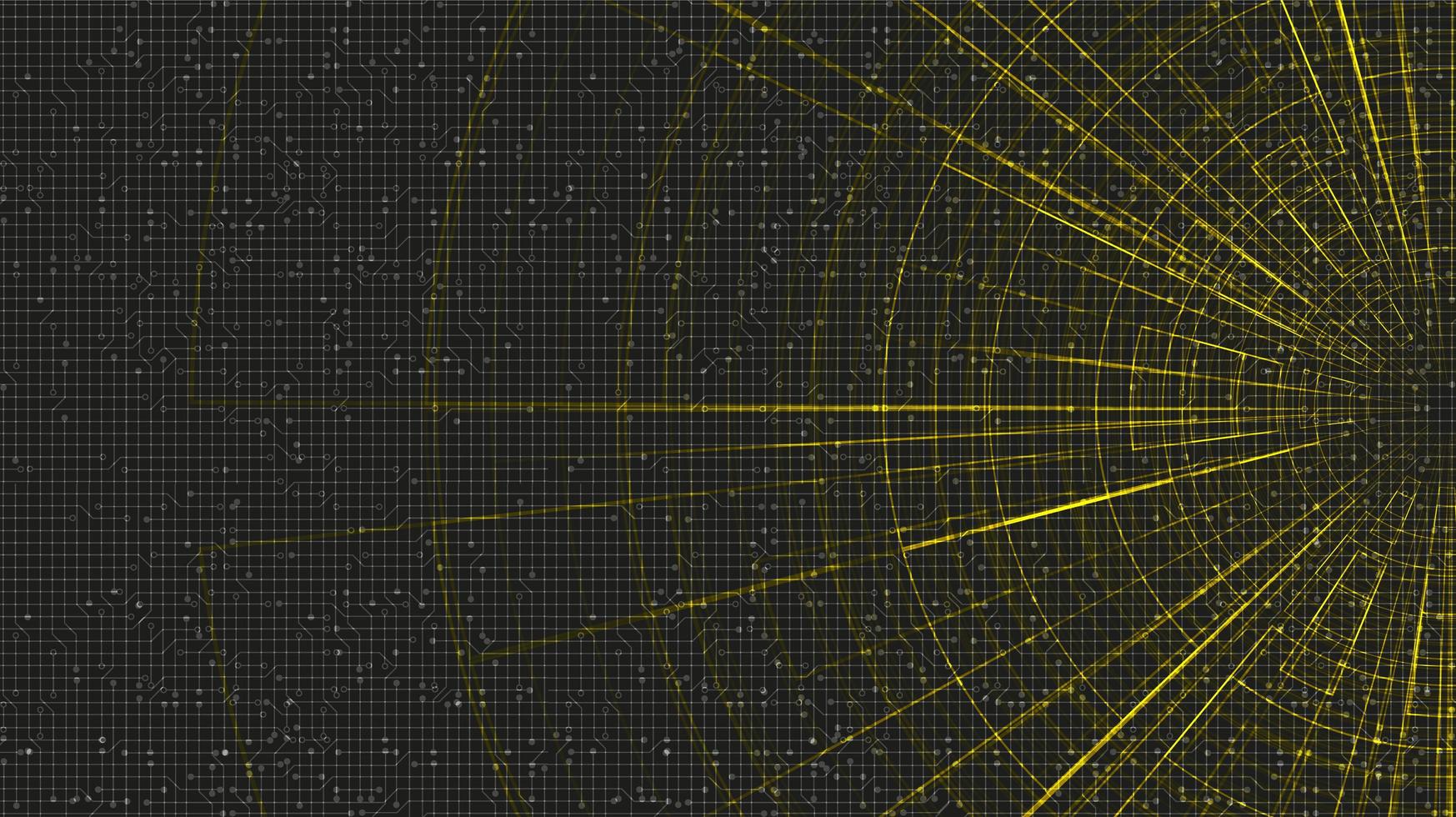 futuristisk hyperspace hastighetsrörelse på framtida teknikbakgrund, varp och expanderande rörelsekoncept, vektorillustration. vektor