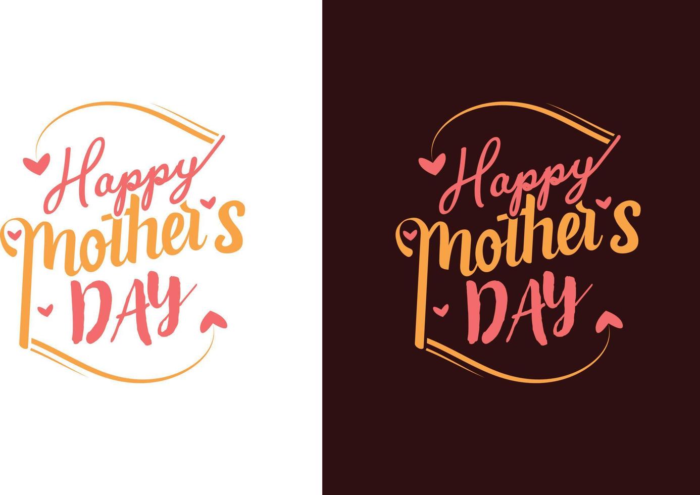 glücklich Mutter Tag Blumen- T-Shirt Design Vektor Vorlage