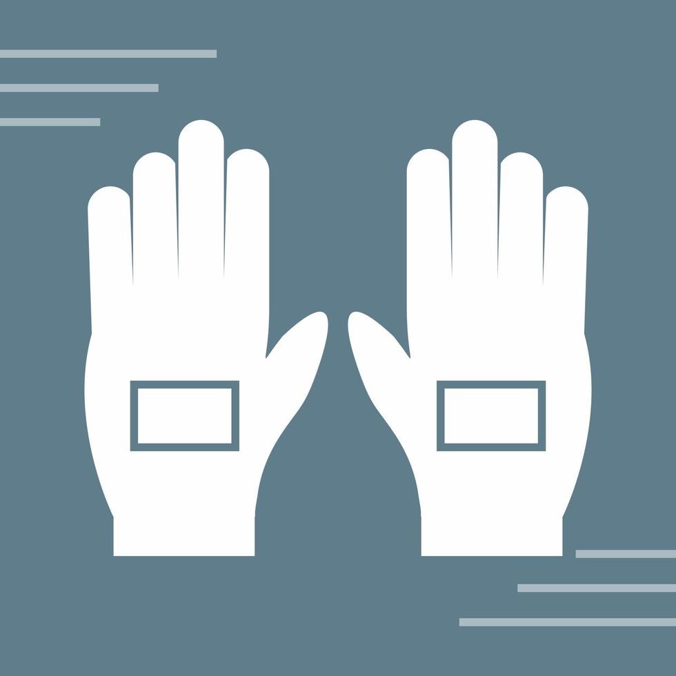 par av handskar vektor ikon