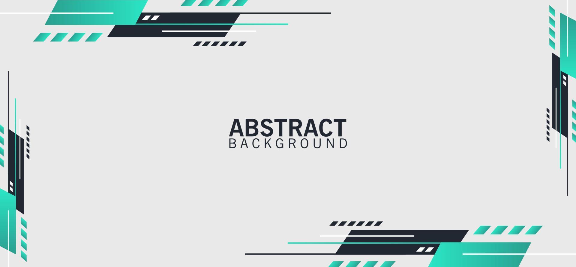 Banner abstrakt modern Grün Gradient geometrisch Formen Design Kopieren Raum Bereich Hintergrund Hintergrund vektor