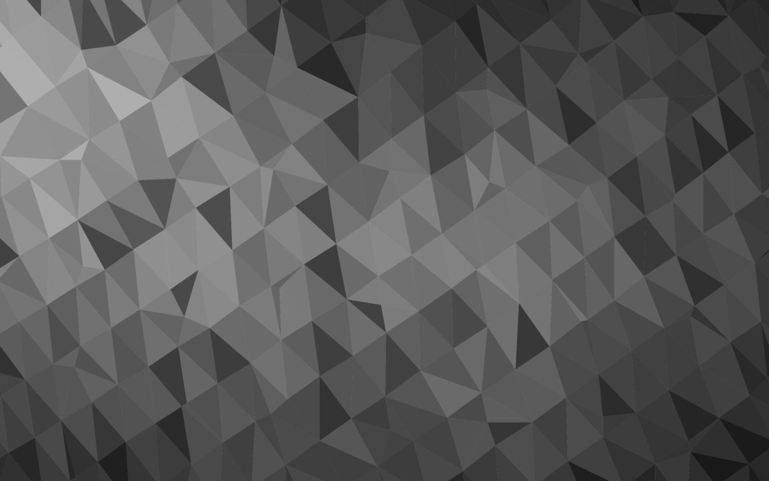 ljus silver, grå vektor abstrakt polygonal layout.