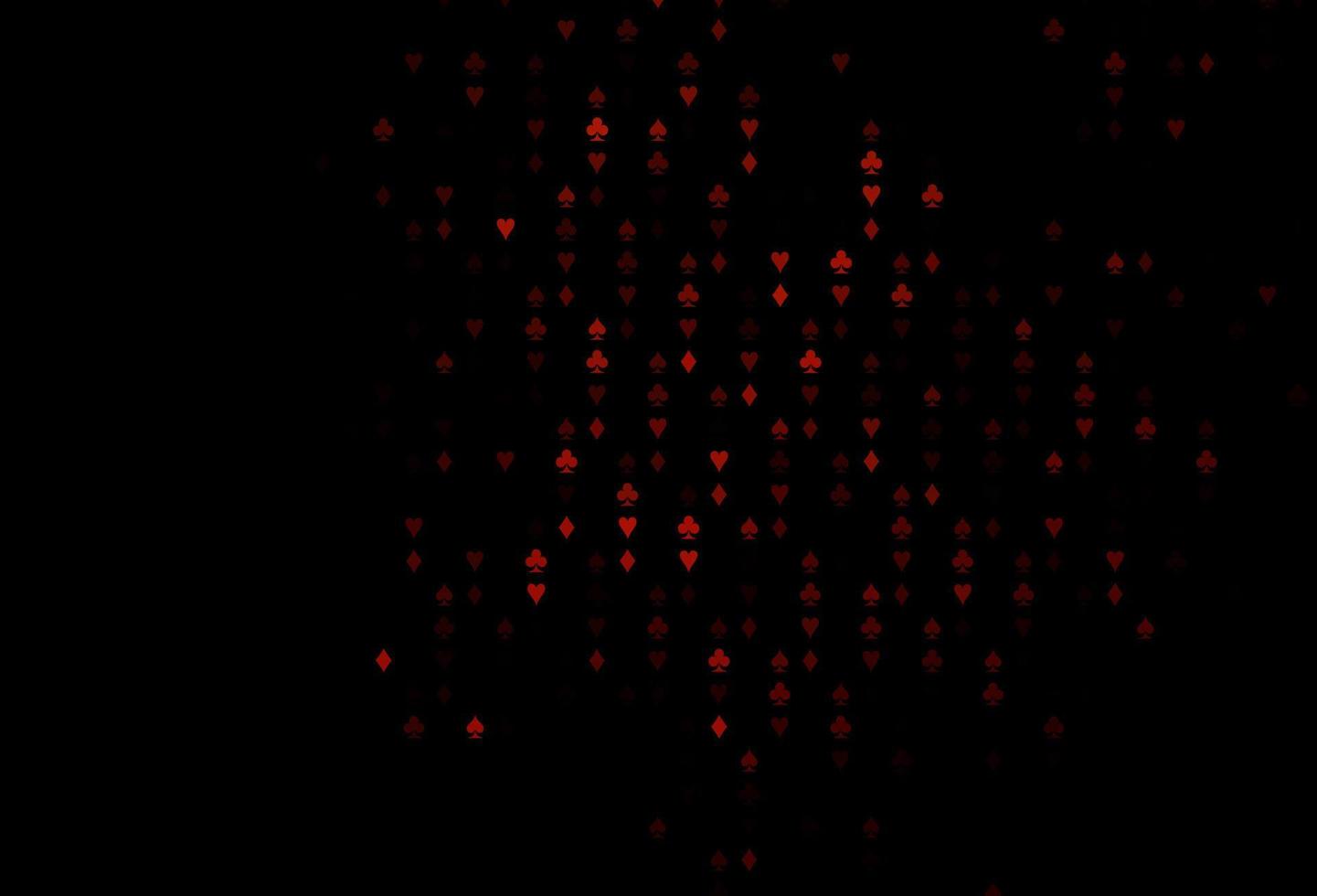 mörk röd vektor bakgrund med kort tecken.