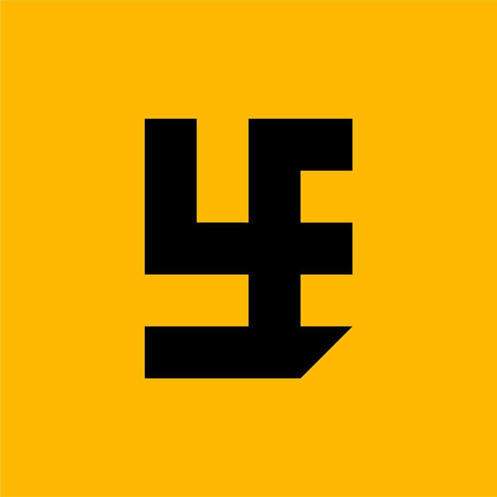 Vektor abstrakt Brief Logo abcdefghijklmnopqrstuvwxyz sortiert Formen, abstrakt Geometrie Logo
