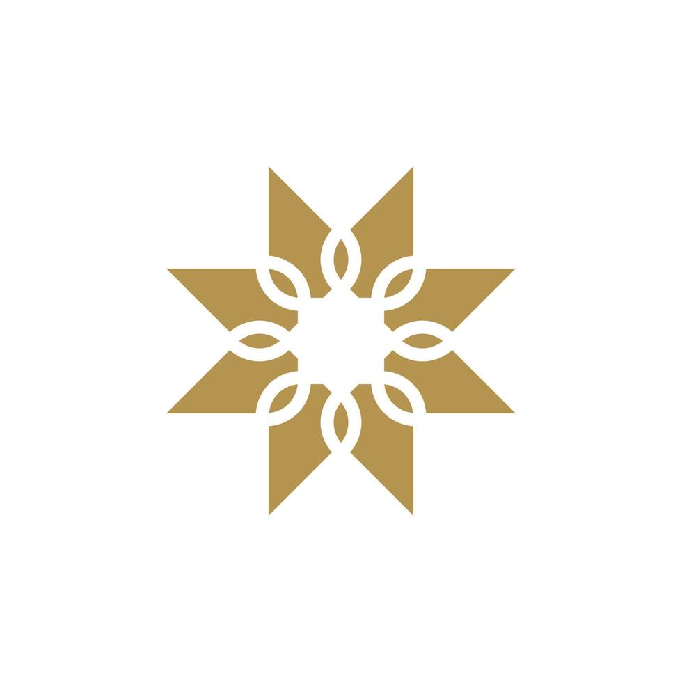 Stil Luxus Idee Muster einzigartig bunt abstrakt Mandala Logo Design Vorlage Vektor a31