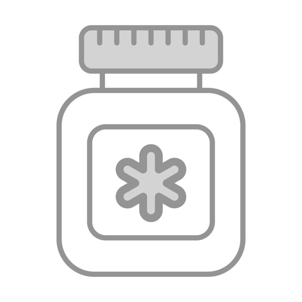 redigerbar ikon av piller burk, vitamin dos, skön vektor ikon
