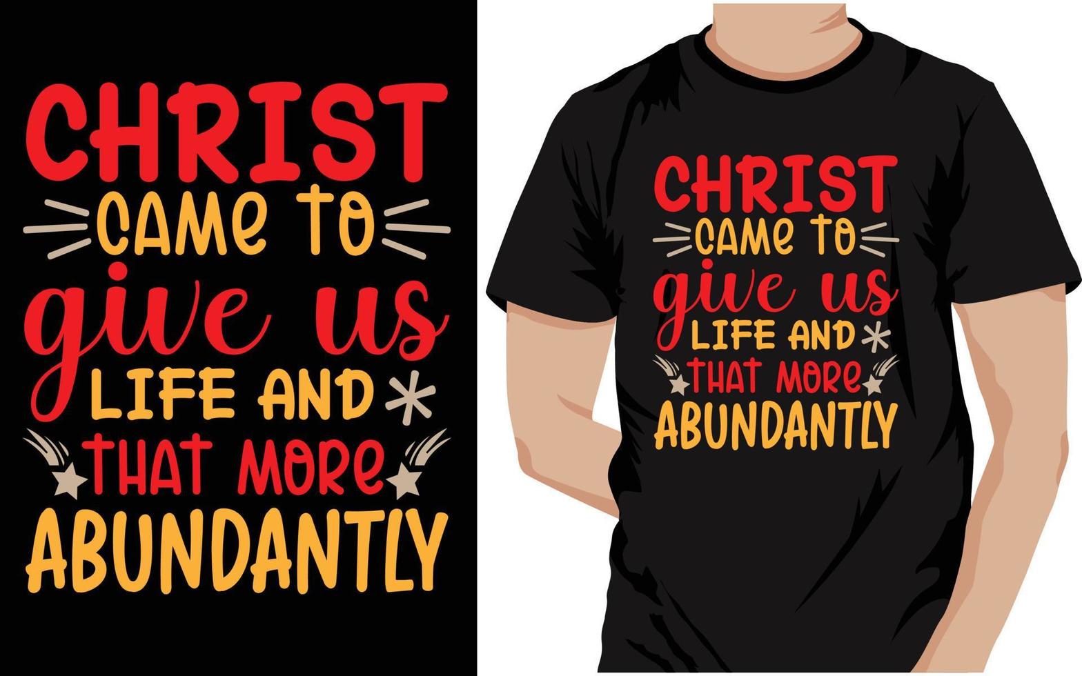 Jesus T-Shirt Design, Kleid Design, Typografie, drucken, Vektor, T-Shirt Design Vorlage. vektor