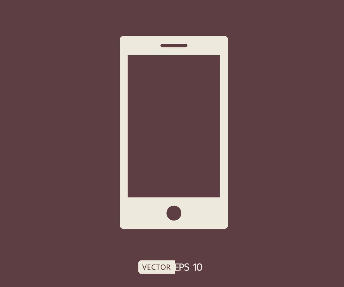 Smartphone-Symbol, Handy-Logo Vektor-Illustration vektor