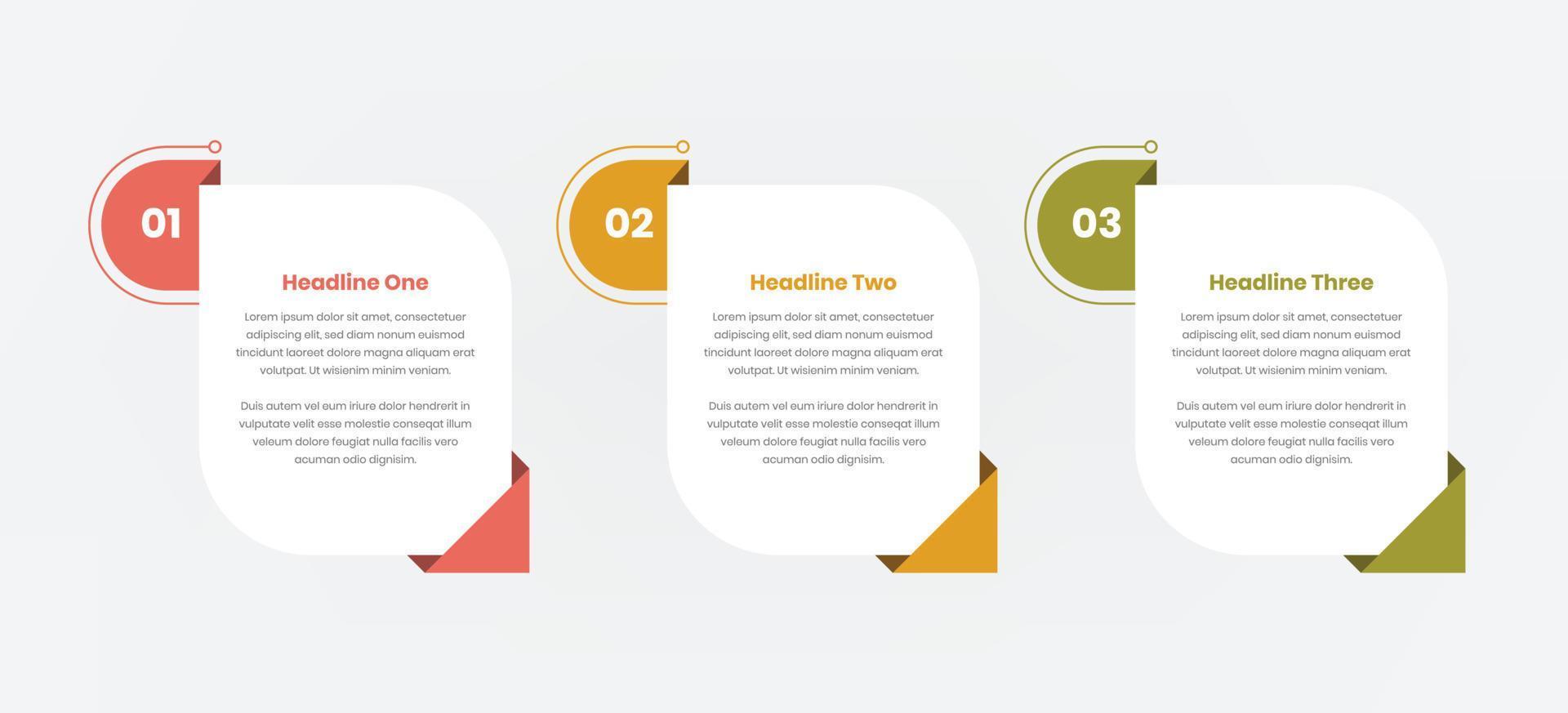 Infografik Geschäft Schritte oder Prozess Präsentation und Überblick Vorlage vektor