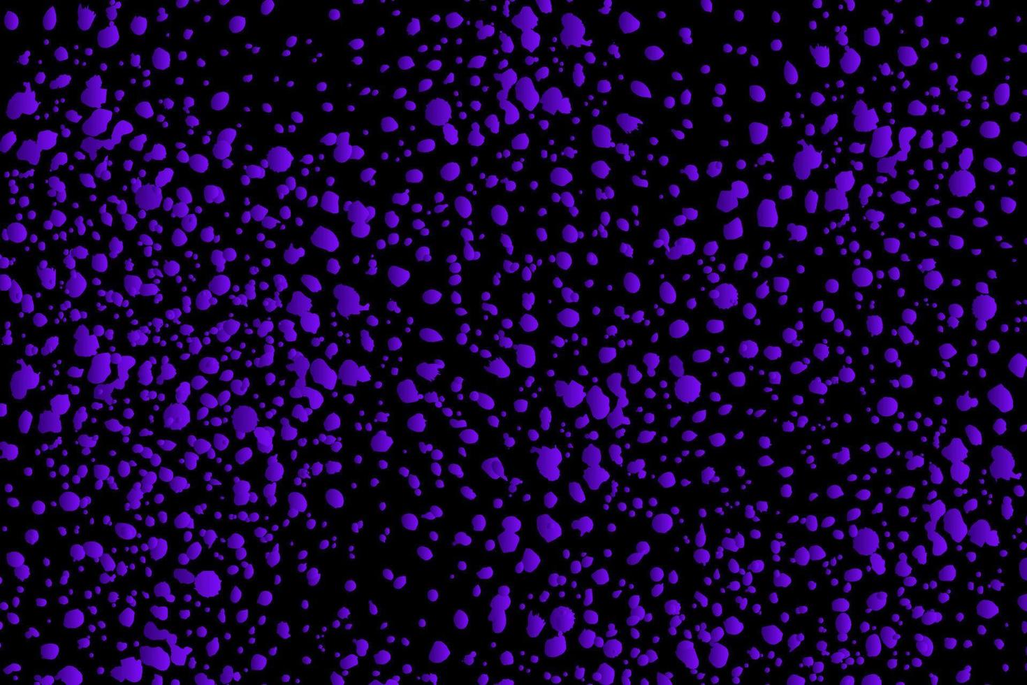 abstrakt Hintergrund von lila Flecken auf ein schwarz Hintergrund vektor