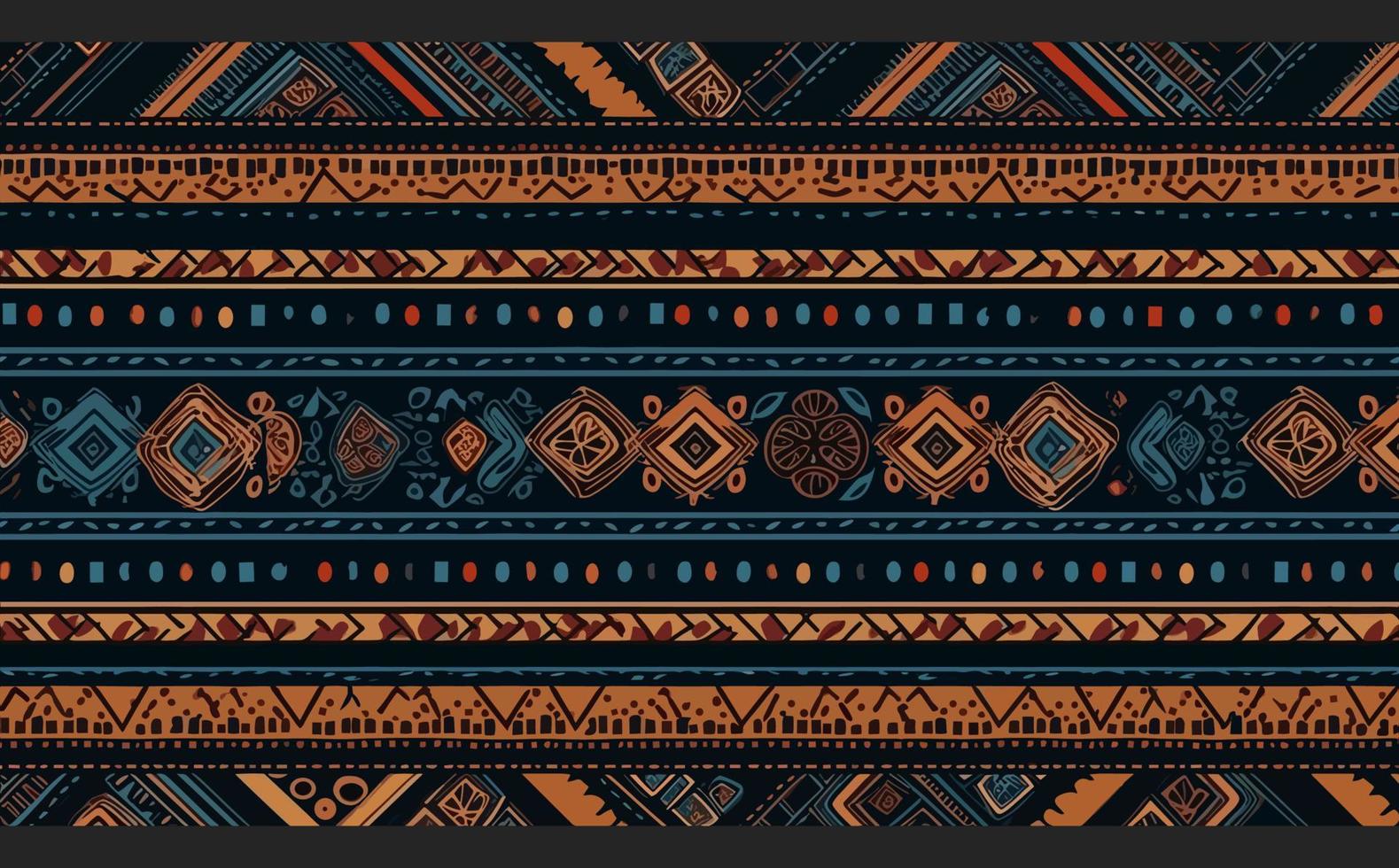 etnisk abstrakt ikat mönster. sömlös mönster i stam, folk broderi, mexikansk stil. aztec geometrisk konst prydnad print.design för matta, tapet, Kläder, omslag, tyg, omslag, textil- vektor