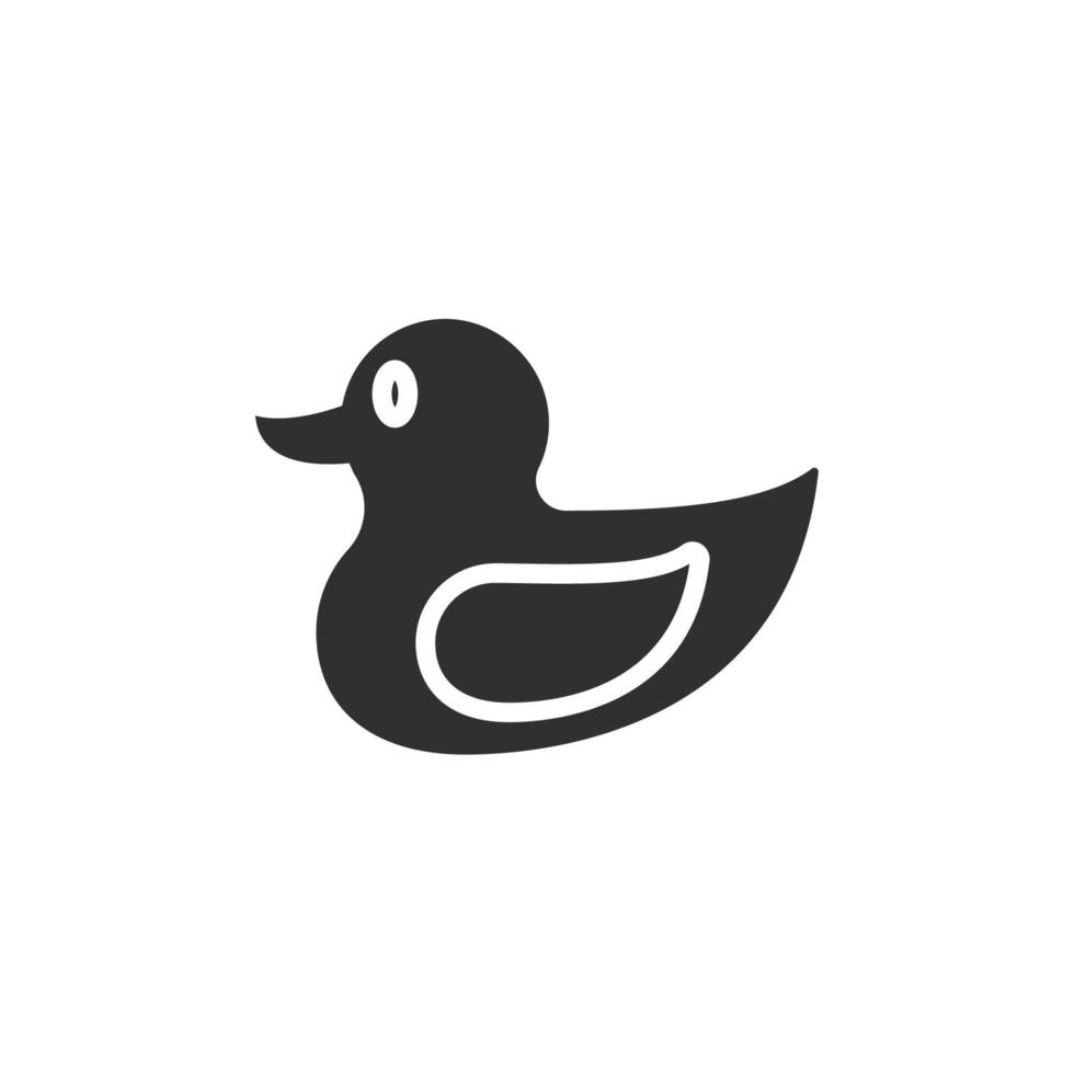 Ente Symbol, isoliert Ente Zeichen Symbol, Vektor Illustration