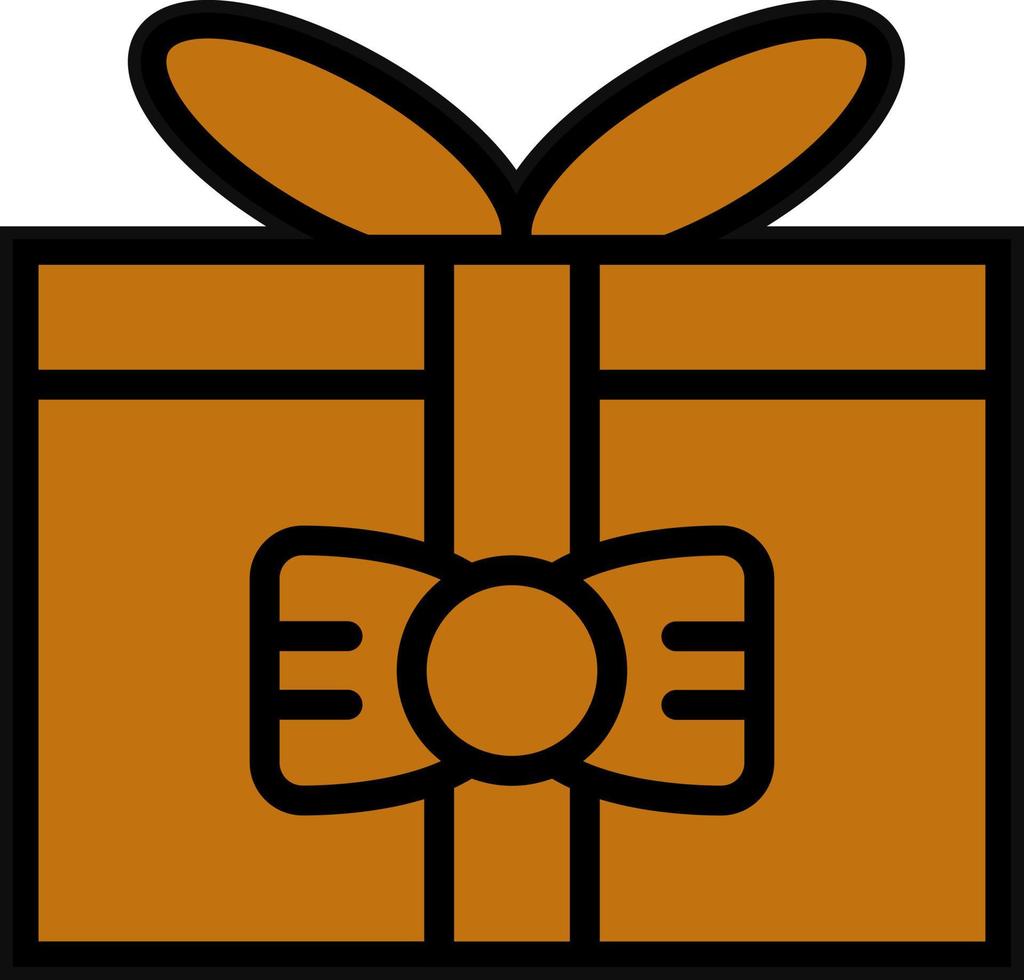 Geschenkbox-Vektor-Icon-Design vektor