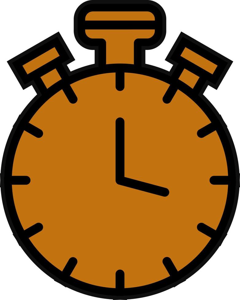 Timer-Vektor-Icon-Design vektor