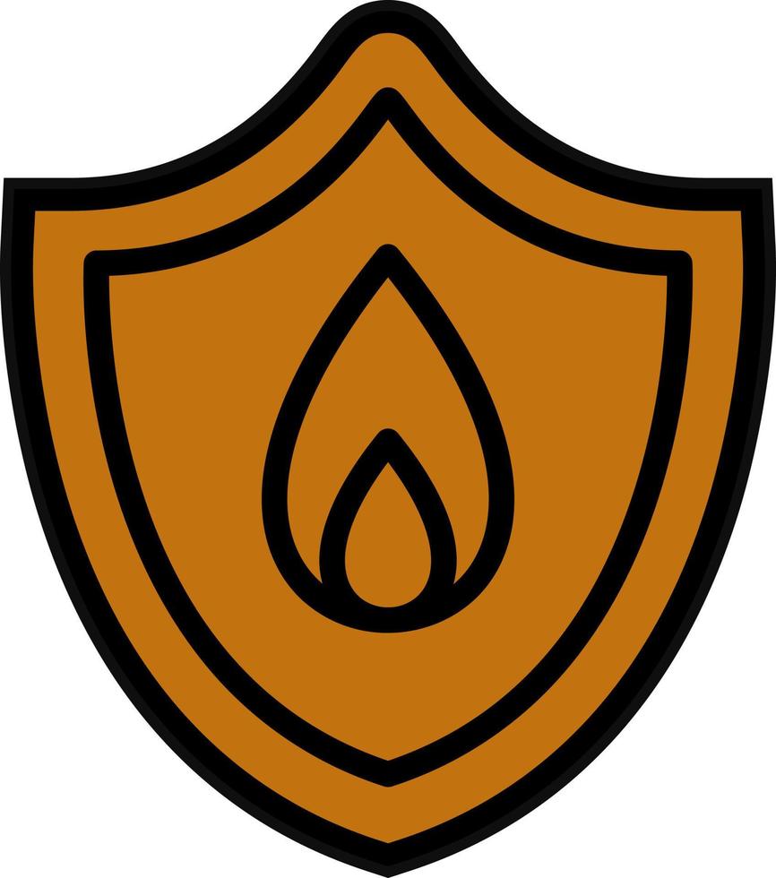 Feuer Schild Vektor Symbol Design