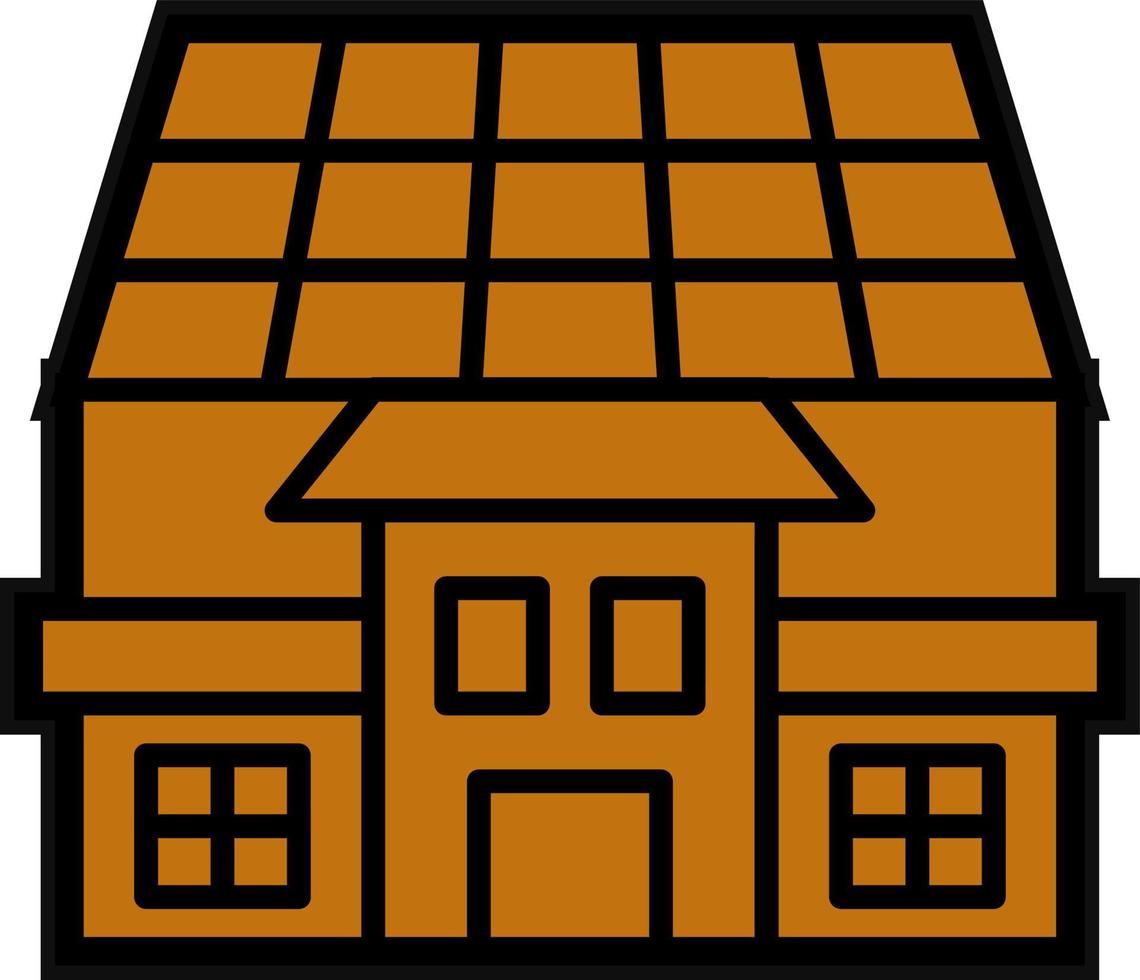 Solar- Haus Vektor Symbol Design