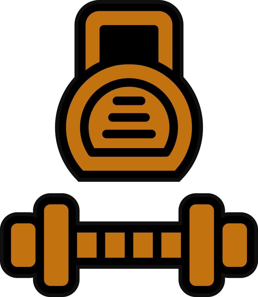 Übungsvektor-Icon-Design vektor