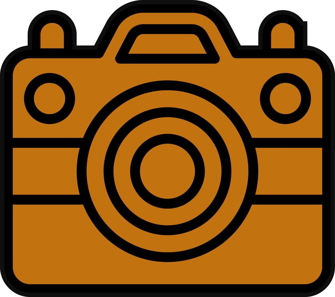 Foto kamera vektor ikon design