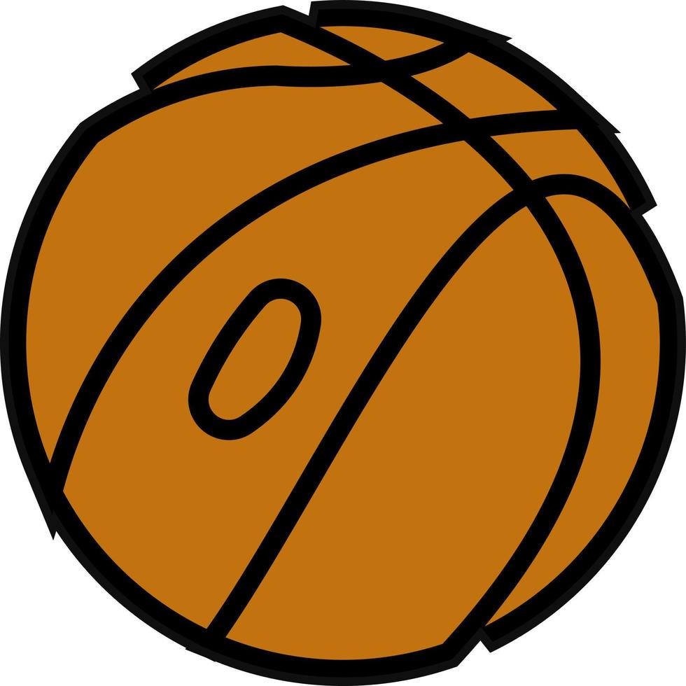 Basketball-Vektor-Icon-Design vektor