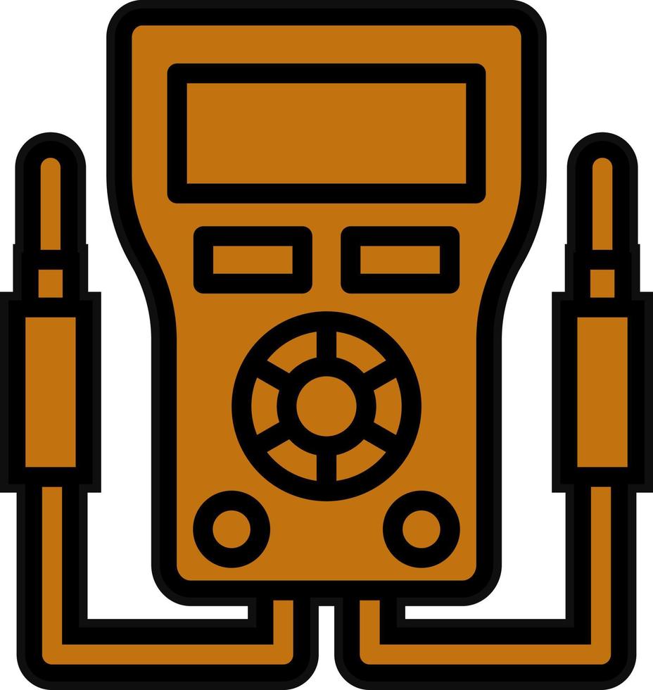 Voltmeter Vektor Symbol Design