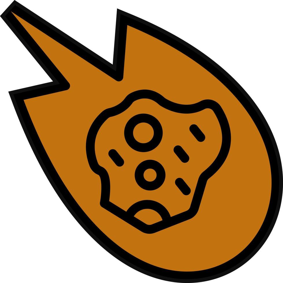 Asteroid Vektor Symbol Design