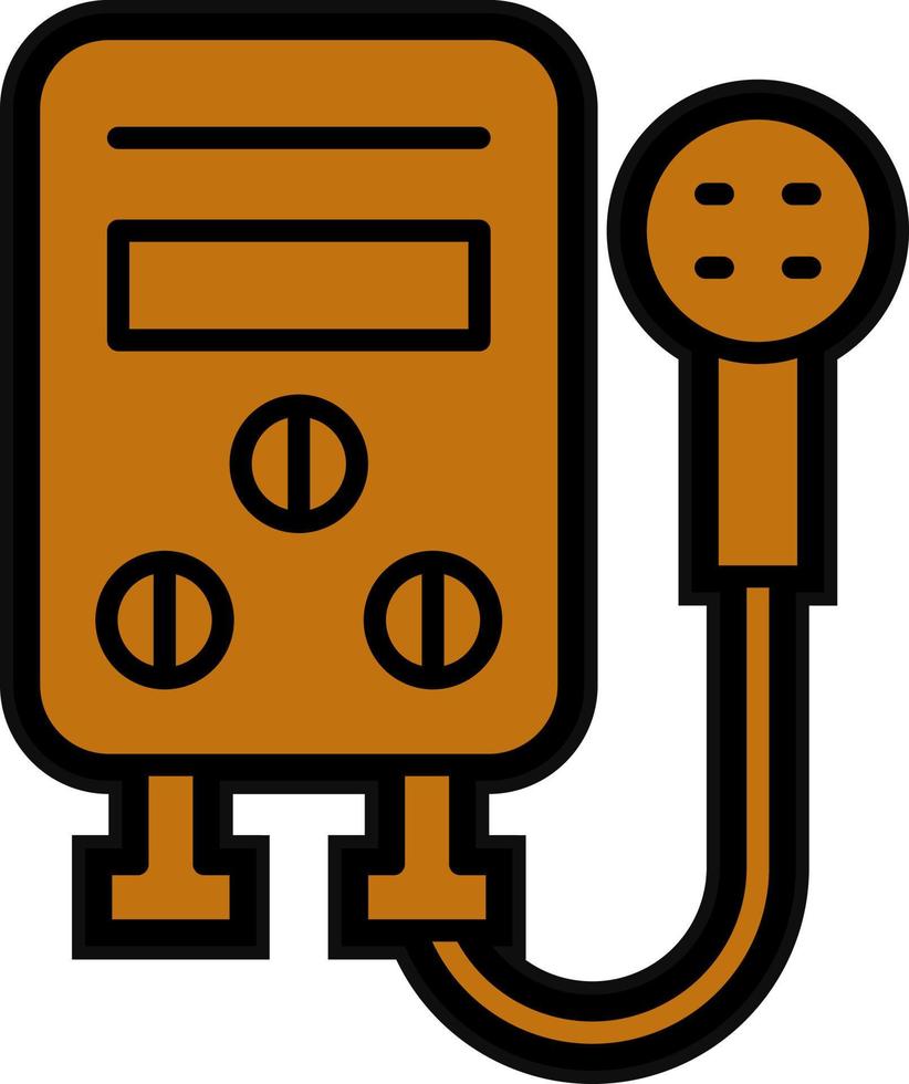 Warmwasserbereiter-Vektor-Icon-Design vektor