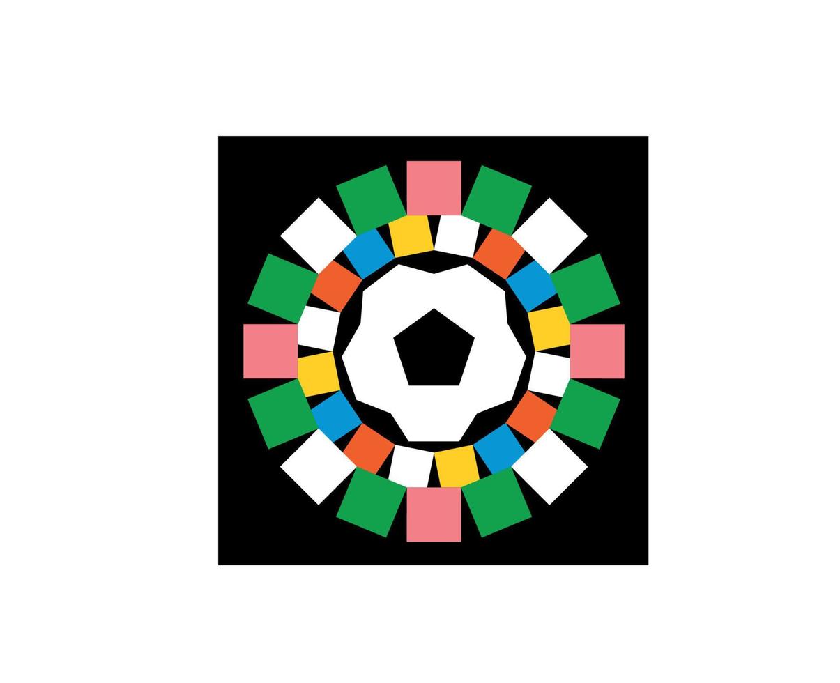 fifa Damen Welt Tasse australie Neu Neuseeland 2023 offiziell Logo abstrakt Champion Symbol Design Vektor Illustration