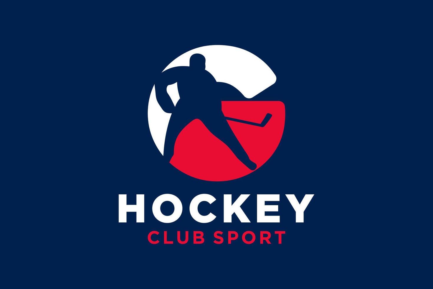 vektor initialer brev g med hockey kreativ geometrisk modern logotyp design.