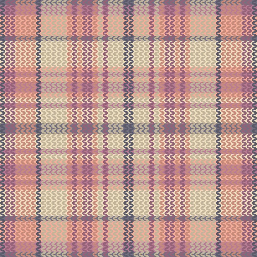 tartan eller pläd halloween Färg mönster. vektor